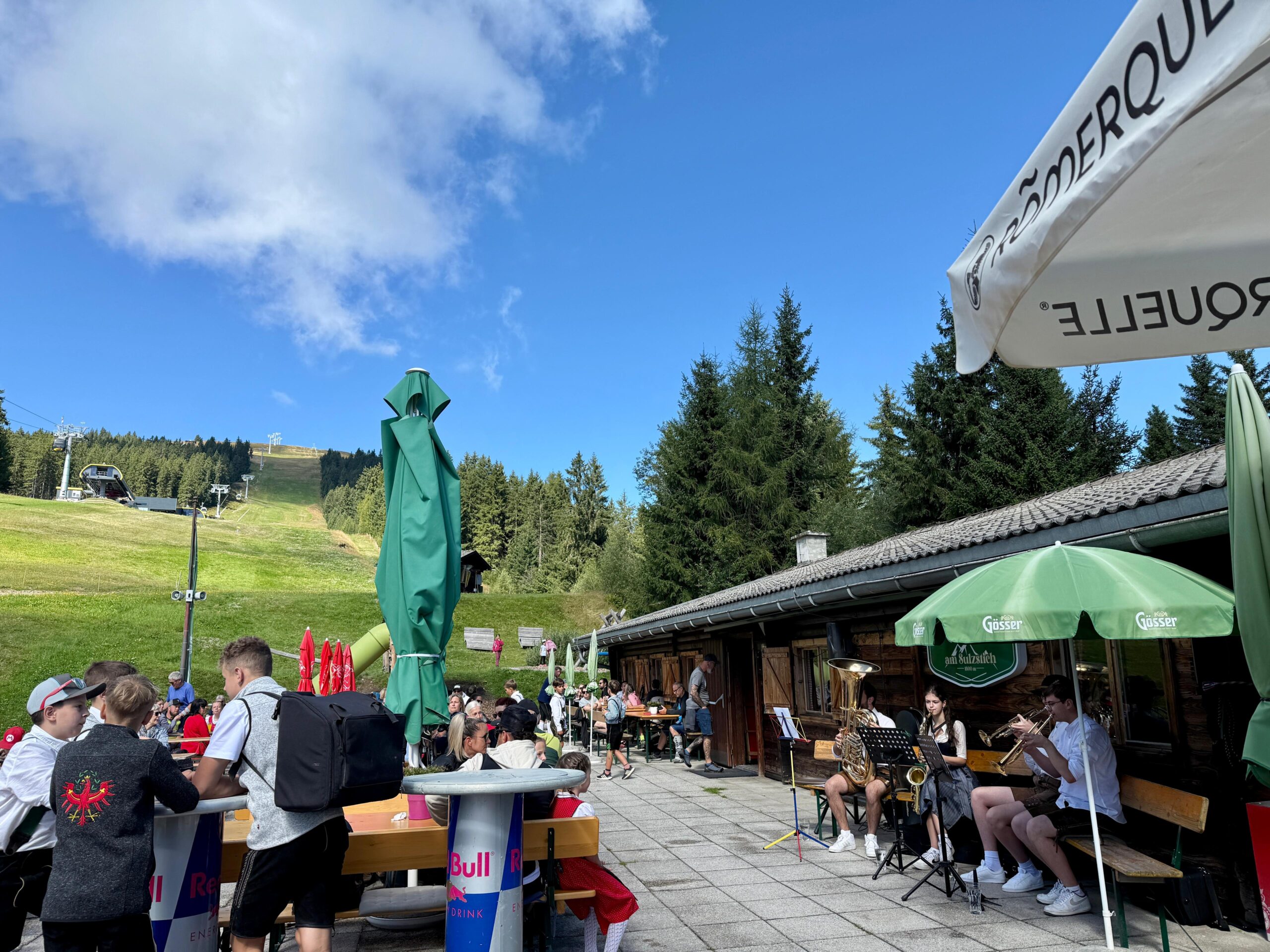Frühschoppen auf der GösserAlm (Sulzstich) am 31.8.2025