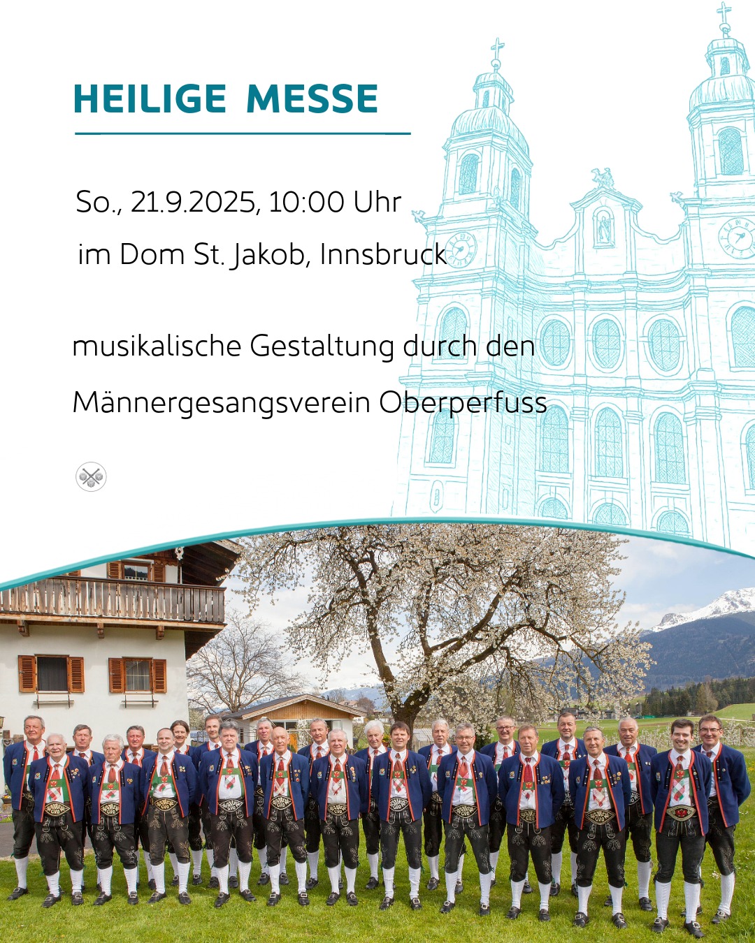 Heilige Messe im Dom St. Jakob in Innsbruck am 20. September 2025