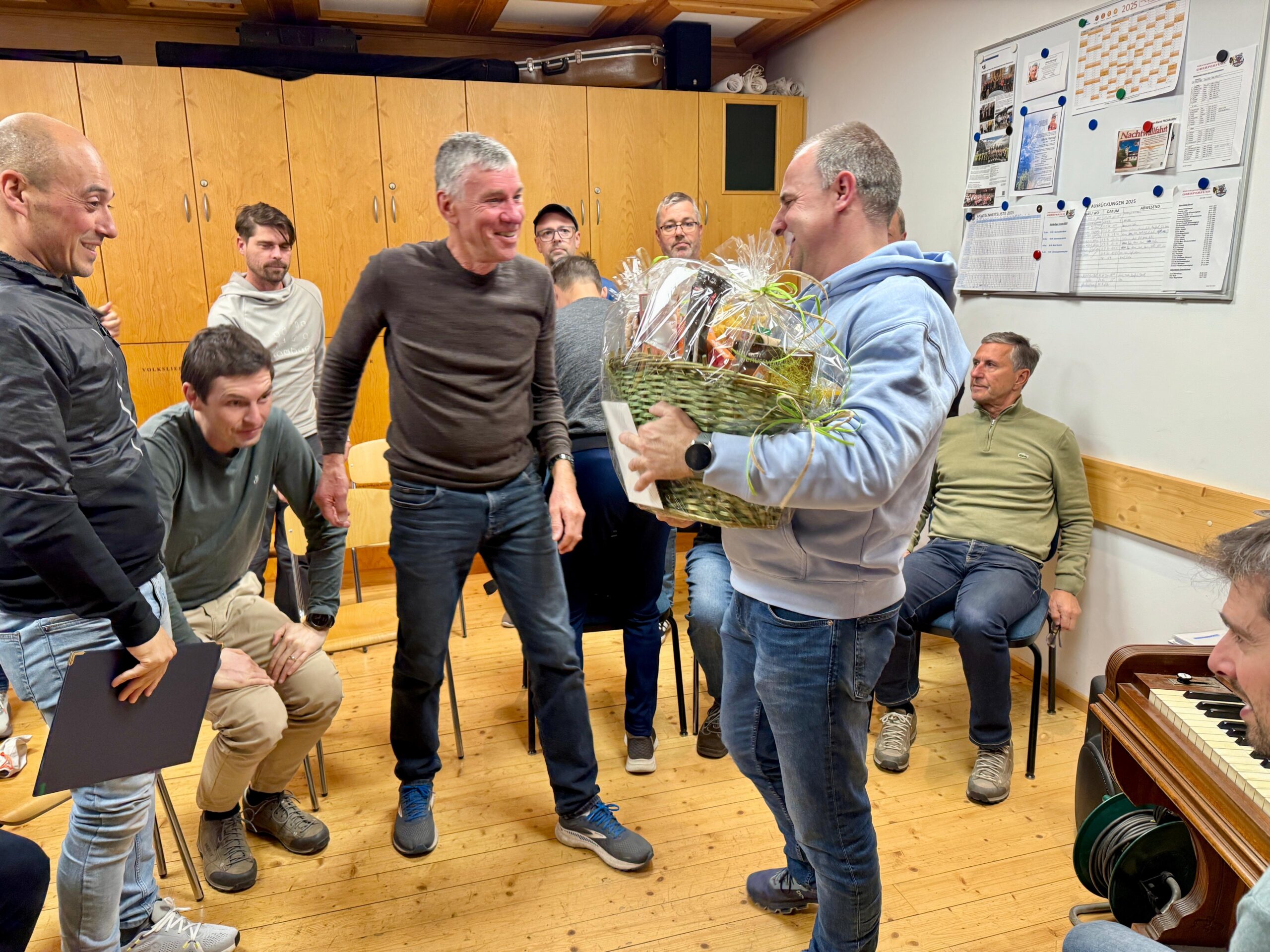 70er-Feier unseres Hans